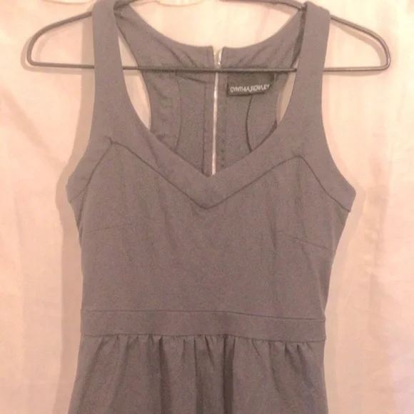 CYNTHIA ROWLEY GRAY DRESS - Picture 6 of 10